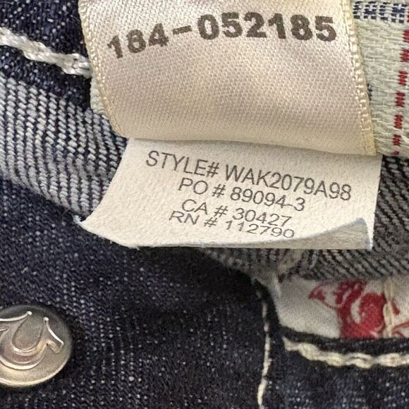 True Religion Skinny Jeans #112790 Size 29 USA 99% Cotton Y2k Preppy - Picture 11 of 13